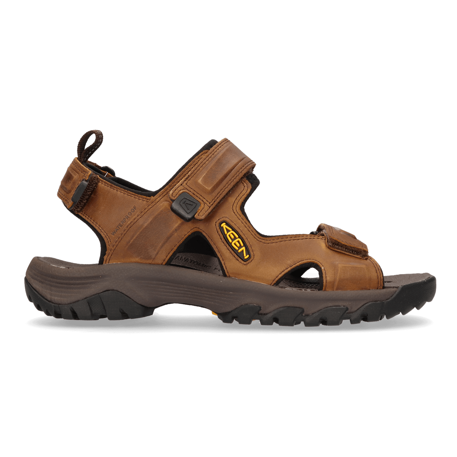 Keen Targhee III Heren Wandelsandalen Bison/Mulch | Bruin | Leer | Maat 40.5 | K1022423