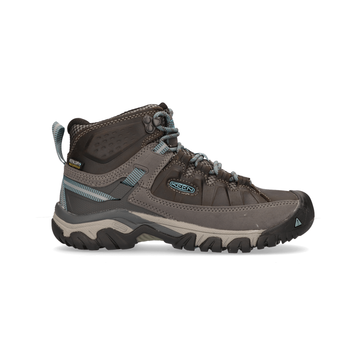 Keen Targhee III Mid Dames Wandelschoenen Magnet/Atlantic Blue |  Grijs | Leer | Maat 41