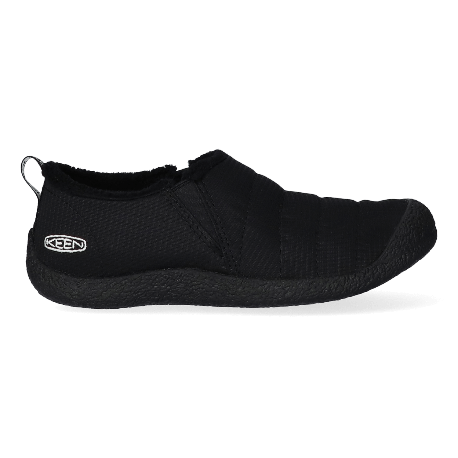 Keen Howser II Dames Instappers Triple Black | Zwart | Gerecyclede PET flessen | Maat 39.5 | K1023981