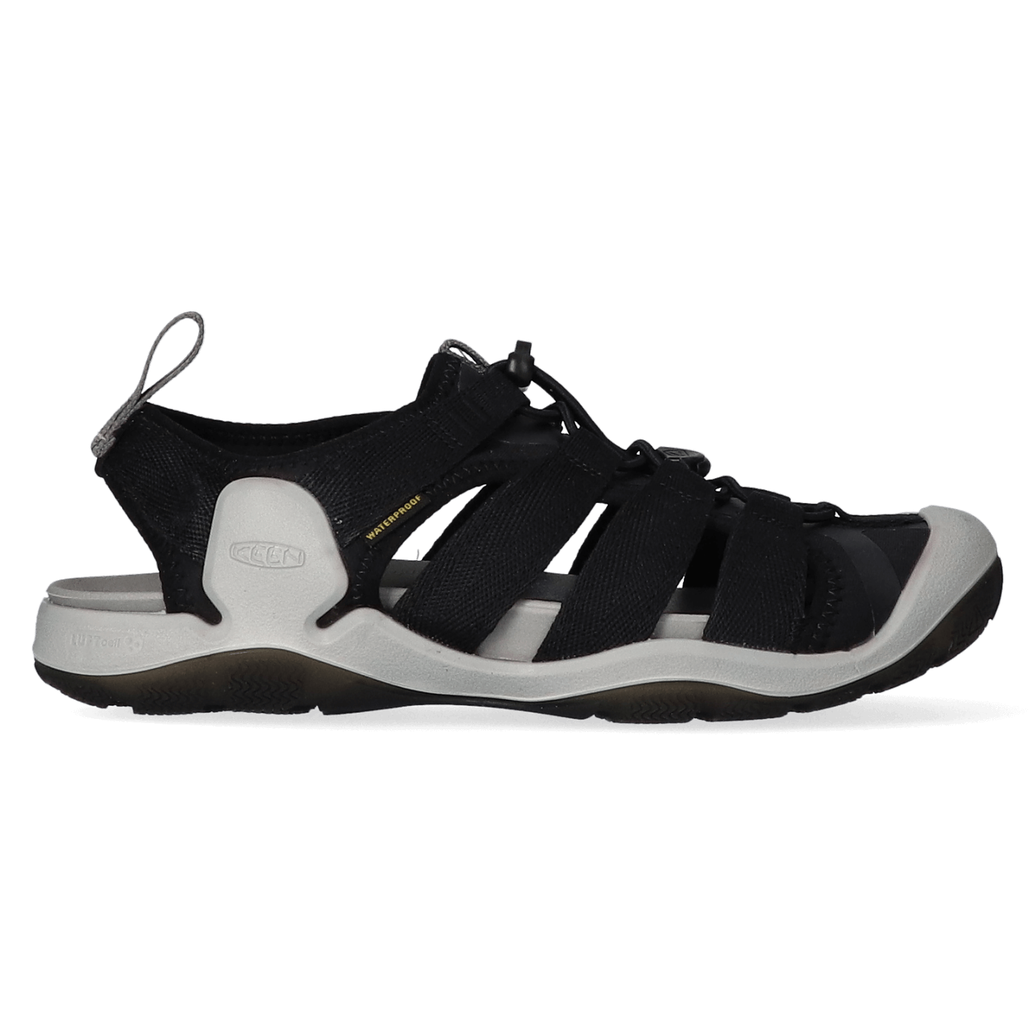 Keen CNX II Heren Water Sandalen Black/KeenYellow | Zwart | Polyester | Maat 42 | K1024968