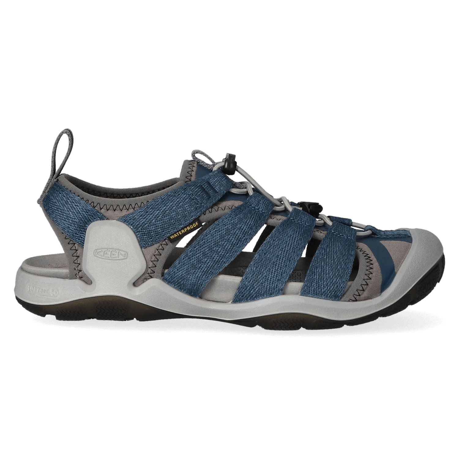 Keen CNX II Heren Water Sandalen Midnight Navy/Real Teal | Aqua | Polyester | Maat 44 | K1024970