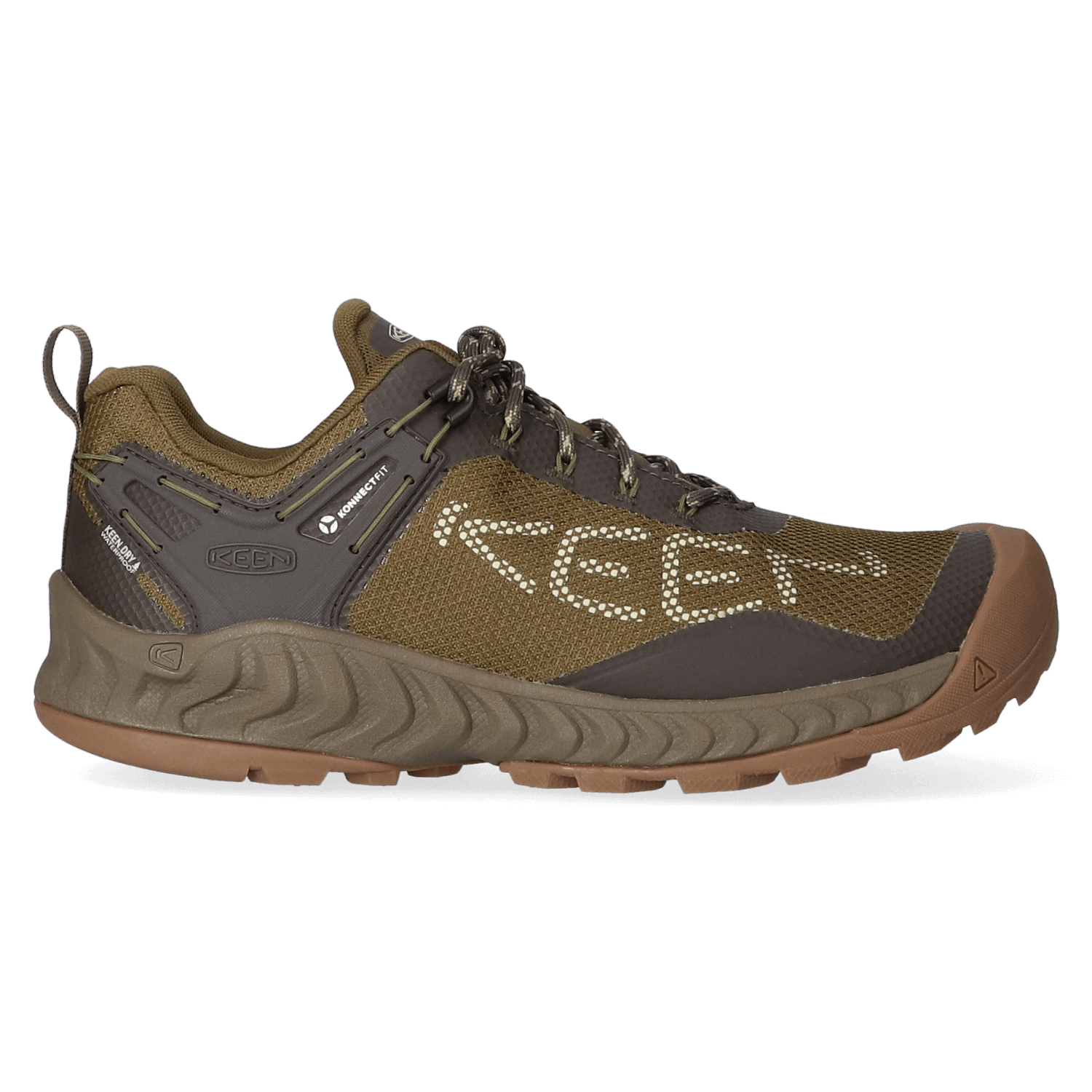 Keen NXIS EVO Heren Wandelschoenen Dark Olive/Black Olive | Maat 47.5 | K1025909