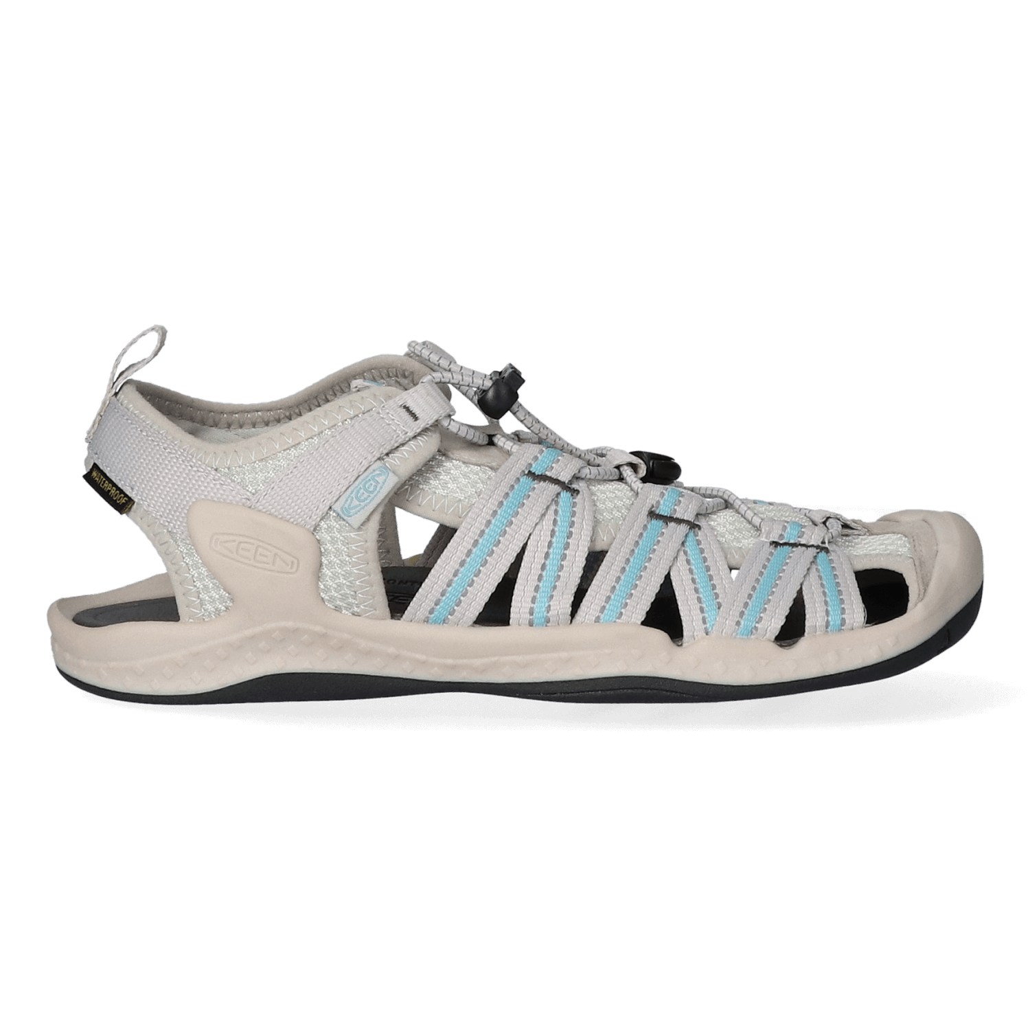 Keen Drift Creek H2 Dames Outdoor Sandalen Vapor/Porcelain | Grijs | Polyester | Maat 37