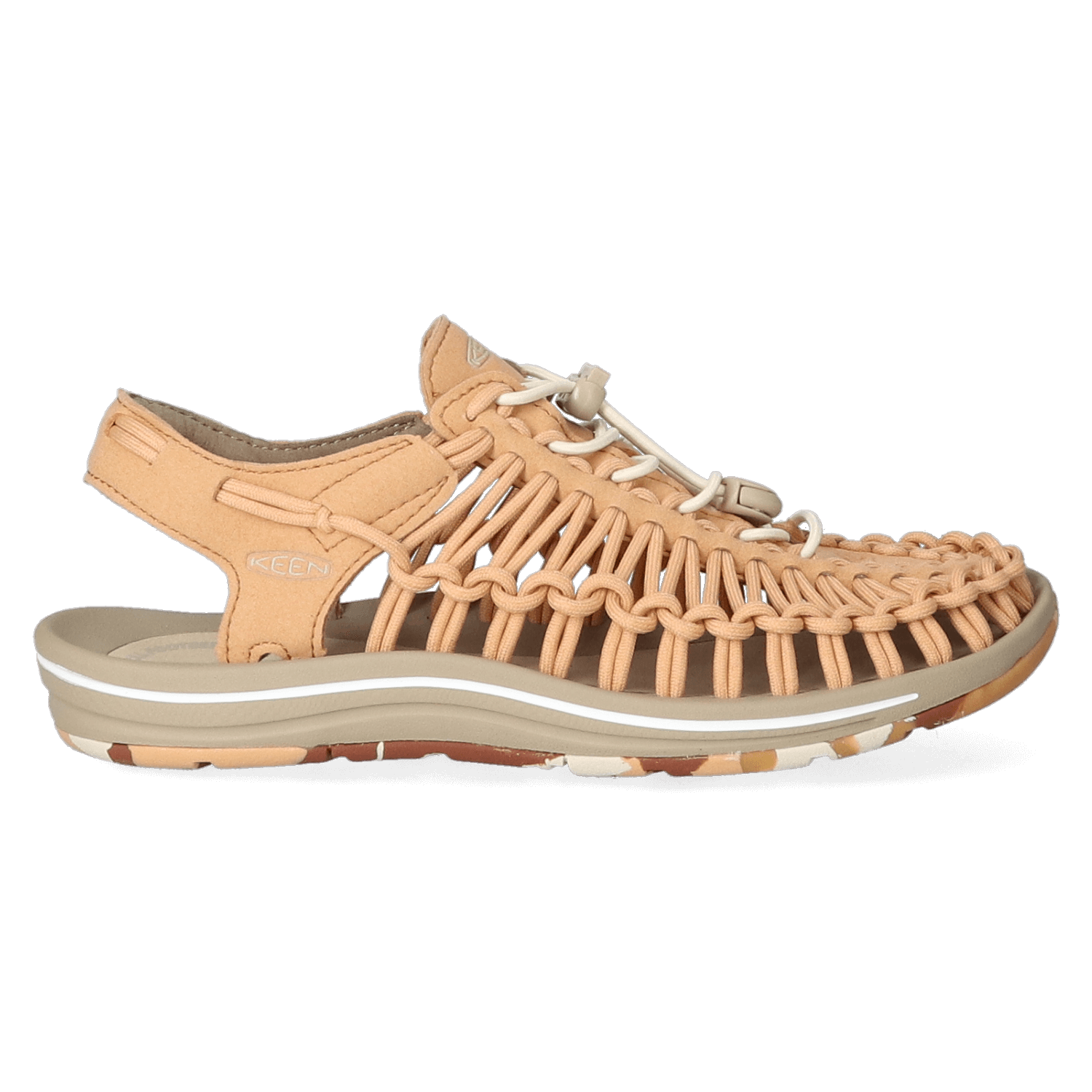 Keen Uneek Dames Sandalen Doe/Plaza Taupe | Beige | Microvezel | Maat 41