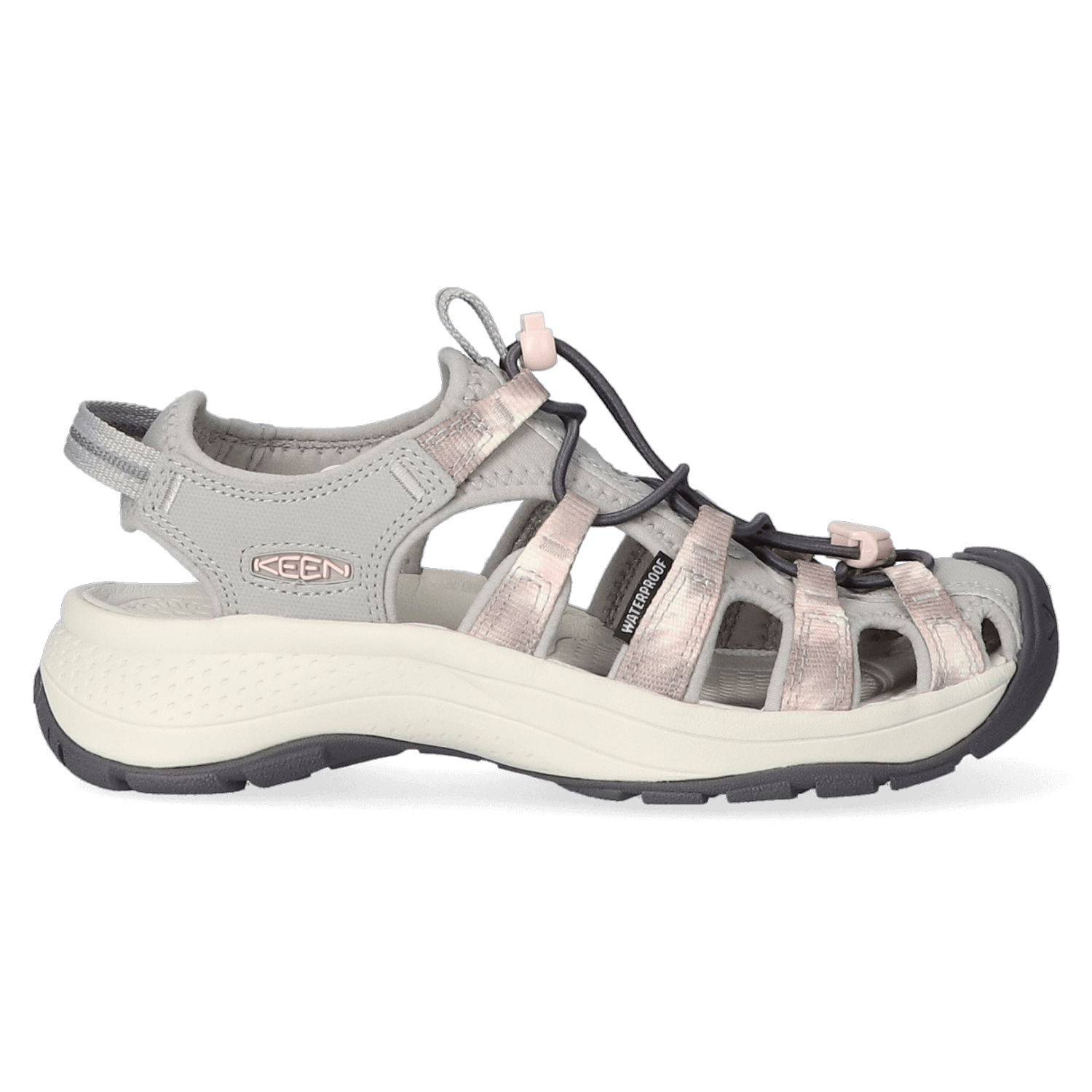 Keen Astoria West Dames Wandelsandalen Fawn/Tie Dye