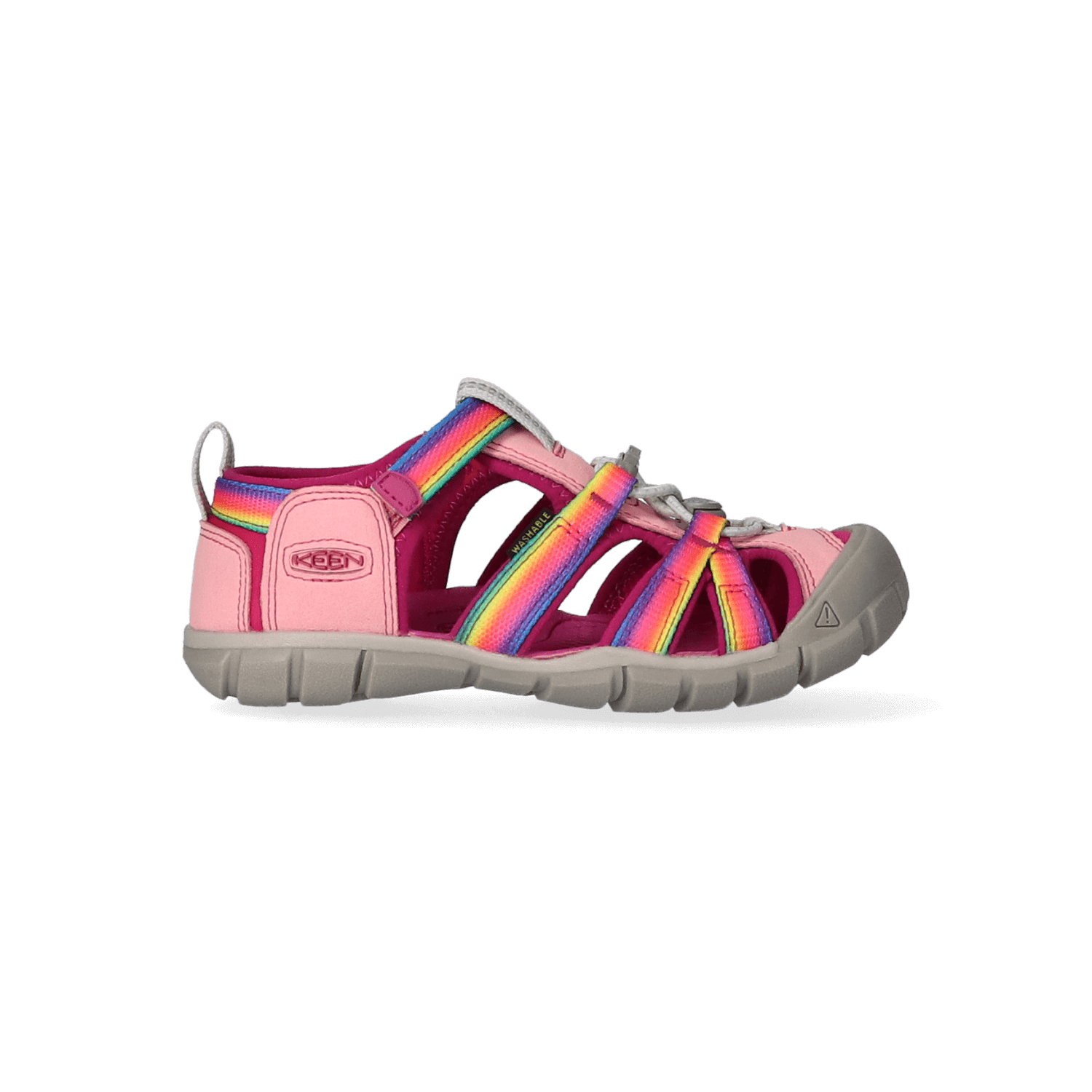 Keen Seacamp II Younger Kids Sandalen Rainbow/Festival Fuchsi