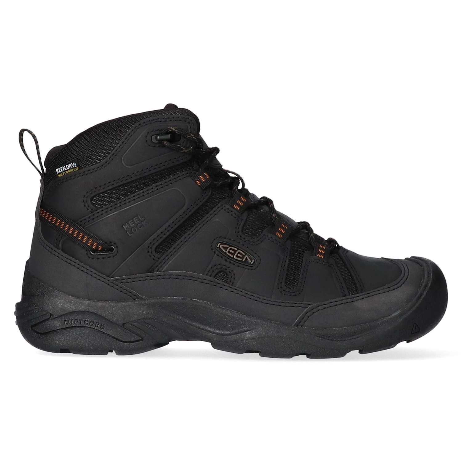 Keen - Circadia Mid WP - Wandelschoenen maat 9, zwart