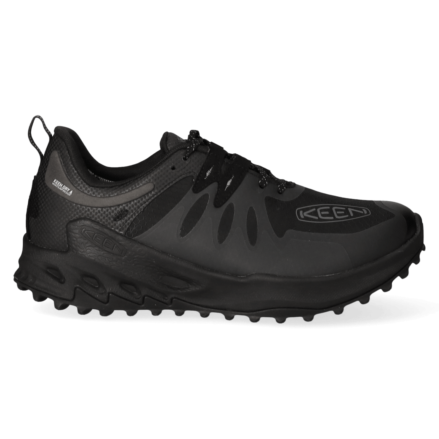 Keen Zionic Heren Wandelschoenen Black/Steel Grey