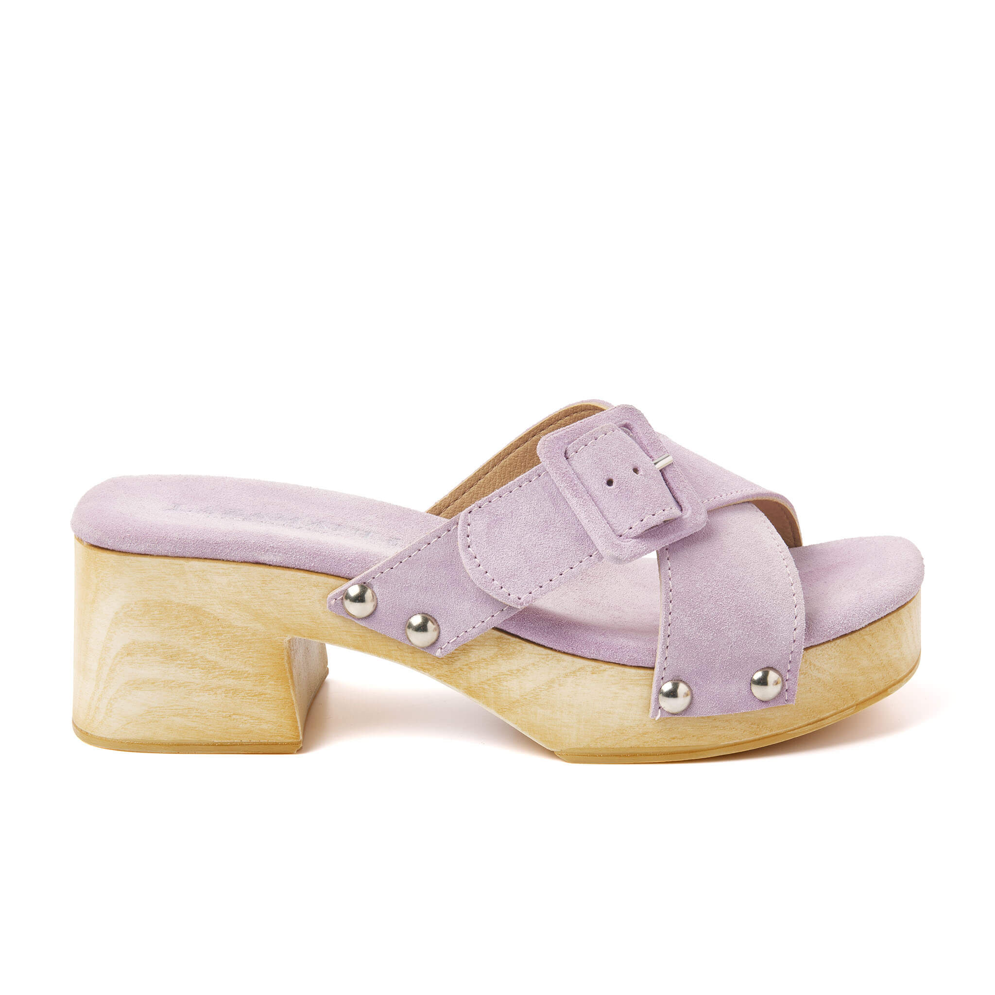 Lazamani Dames Clogs 31.226 Lilac