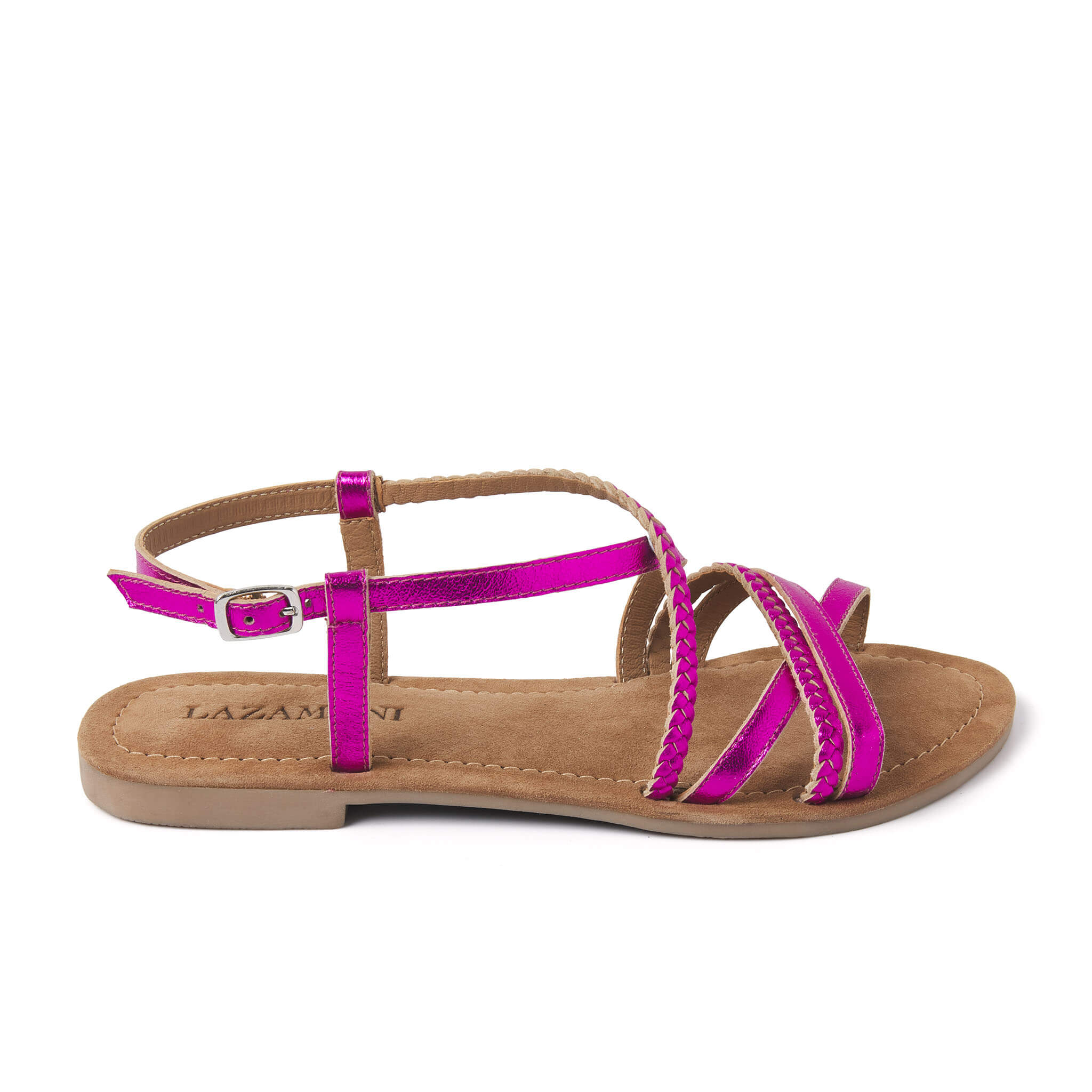 Lazamani Dames Sandalen 33.523 Fuxia