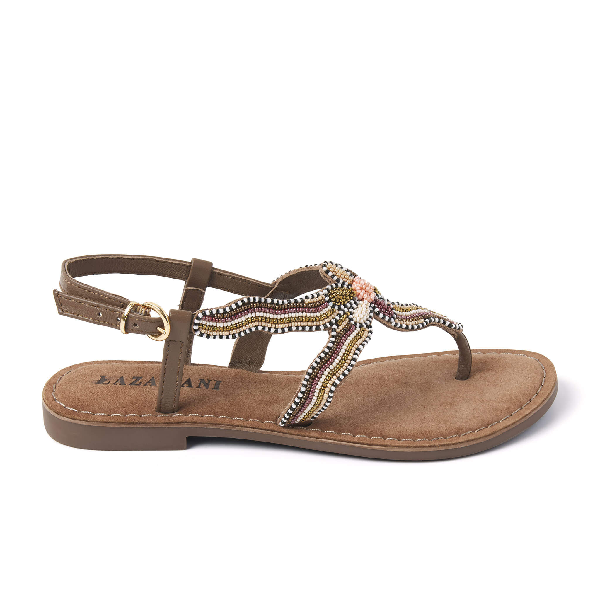 Lazamani Dames Sandalen 75.298 Taupe