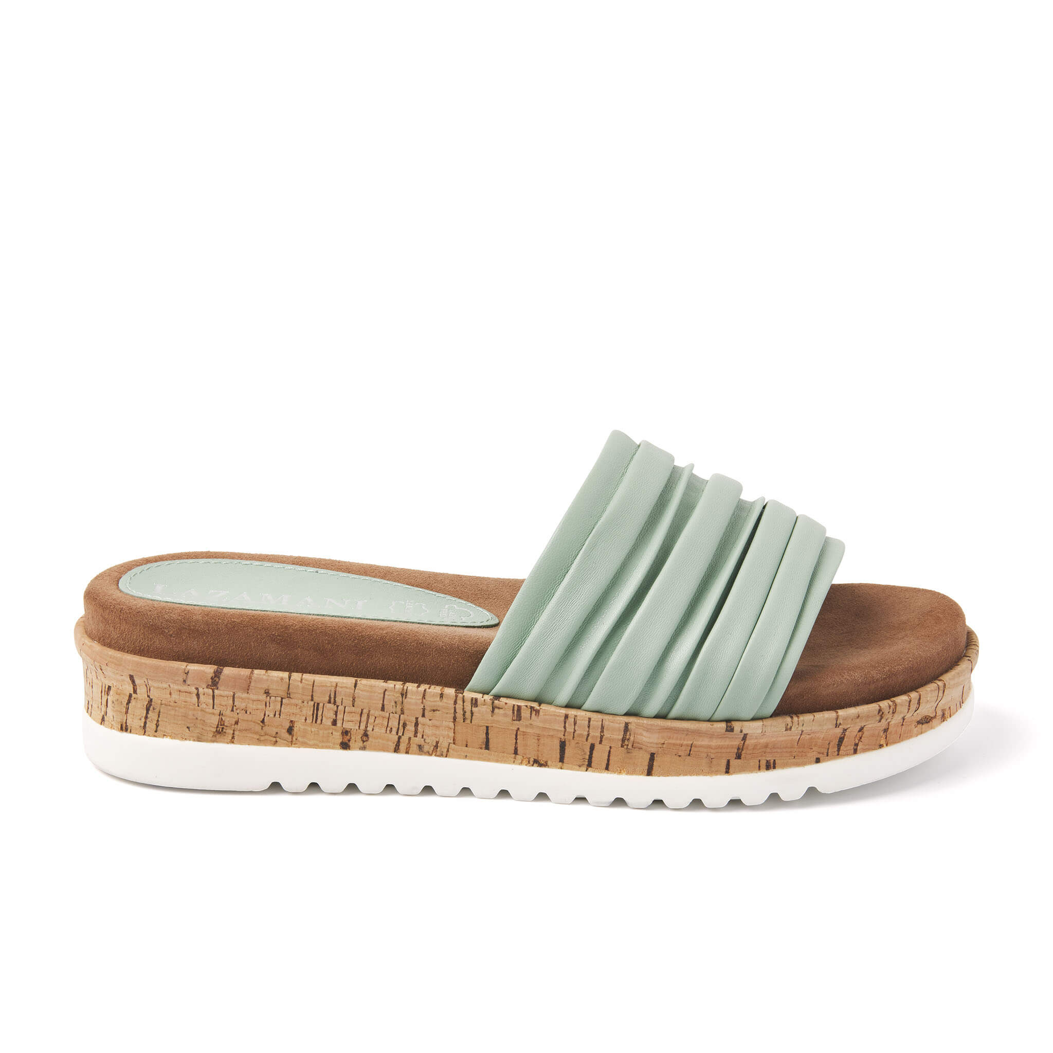 Lazamani Dames Slippers 75.303 Green