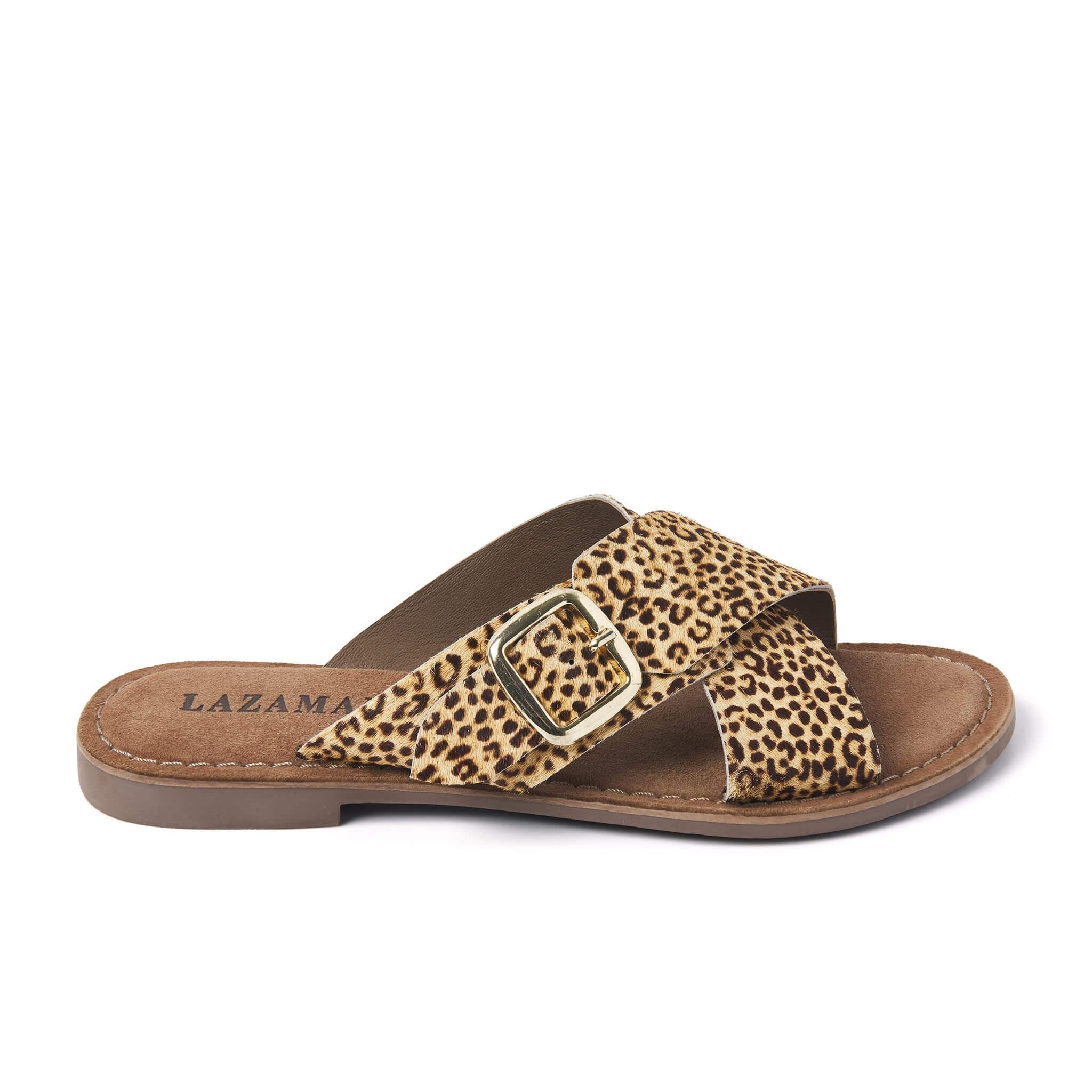 Lazamani Dames Slippers 75.323 Leopard