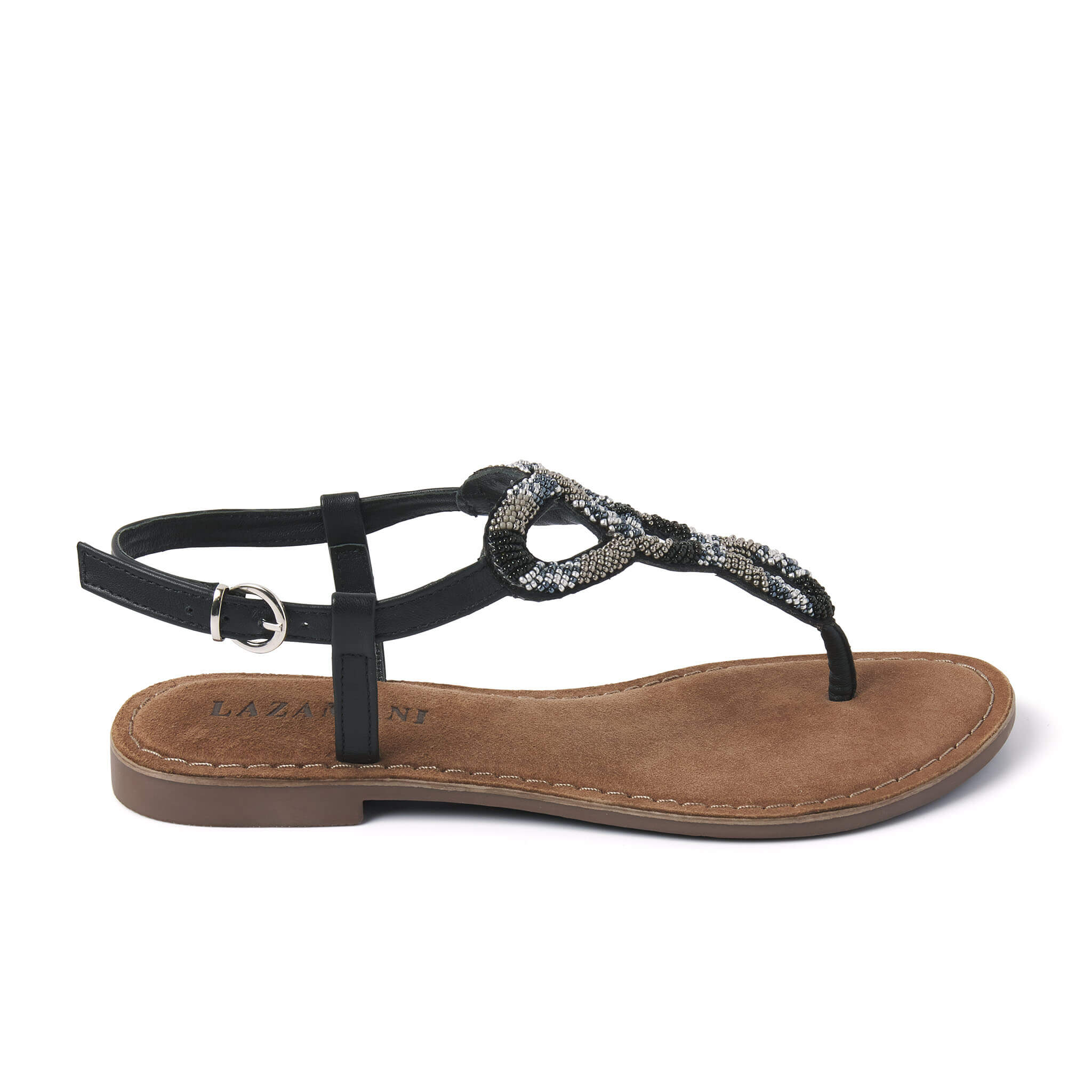 Lazamani Dames Sandalen 75.352 Black