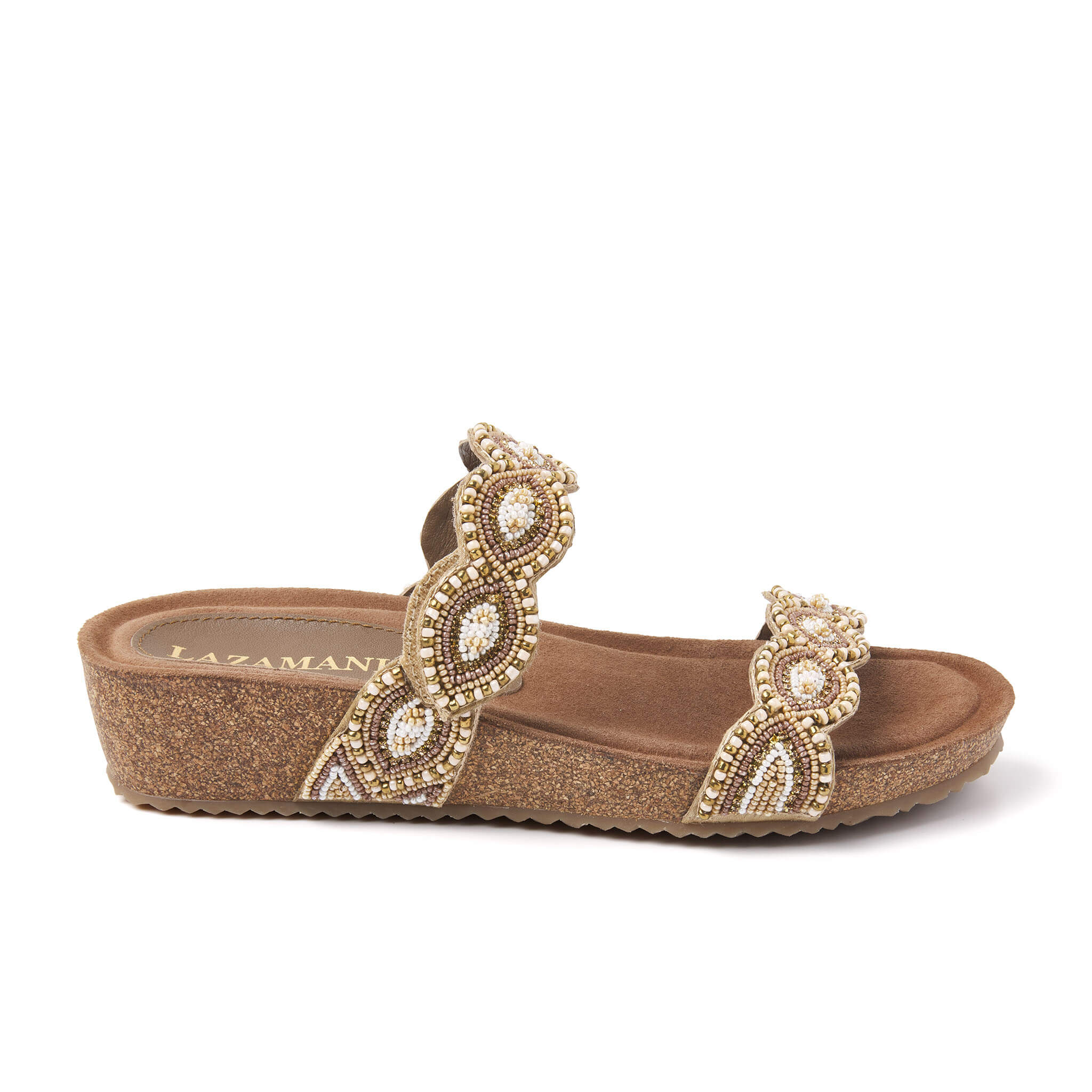 Beige Lazamani Slippers