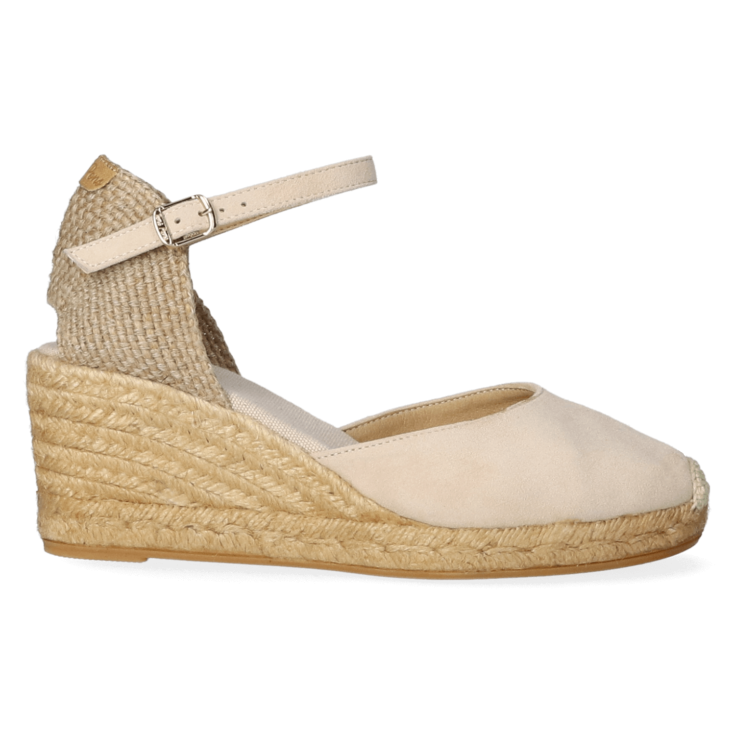 Toni Pons Espadrille Lloret Sandalen beige Textiel - Dames - Maat 44