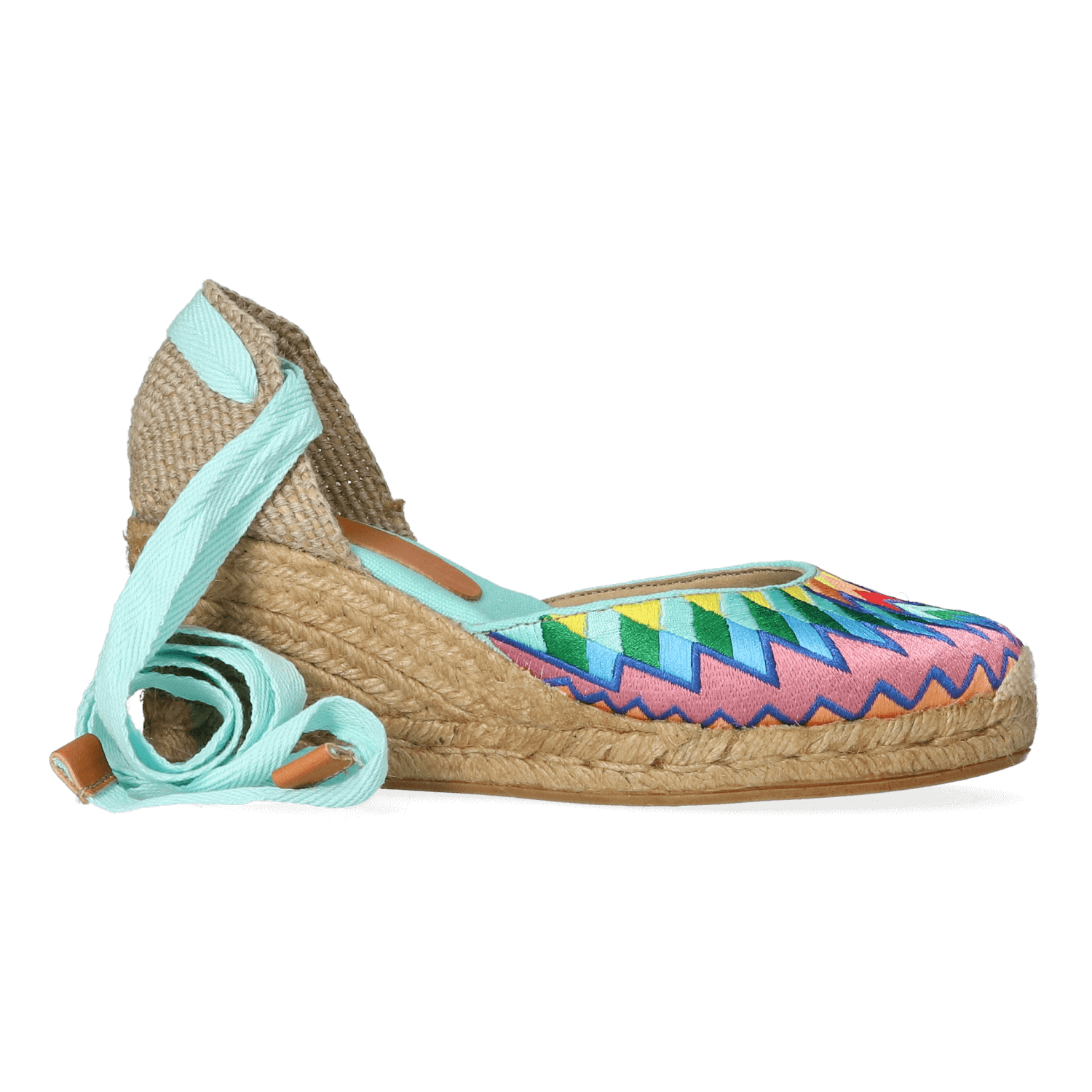 Toni Pons Lolita Dames Espadrilles Rainbow | Multi | Canvas | Maat 37 | LOLITArainbow