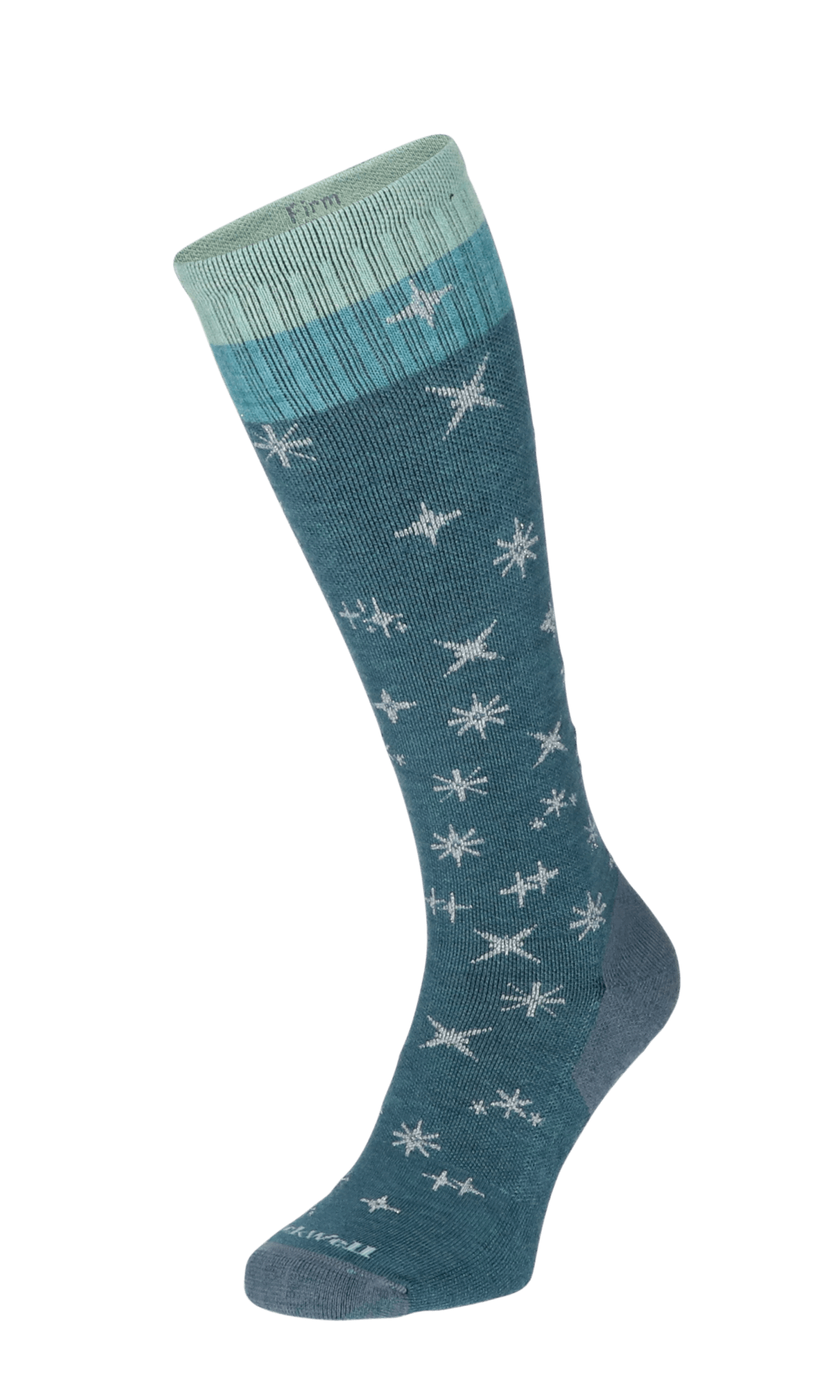 Sockwell Twinkle Dames Compressiekousen Klasse 2 Blue Ridge | Blauw | 32% Merinowol | Maat S/M | SW122W.625