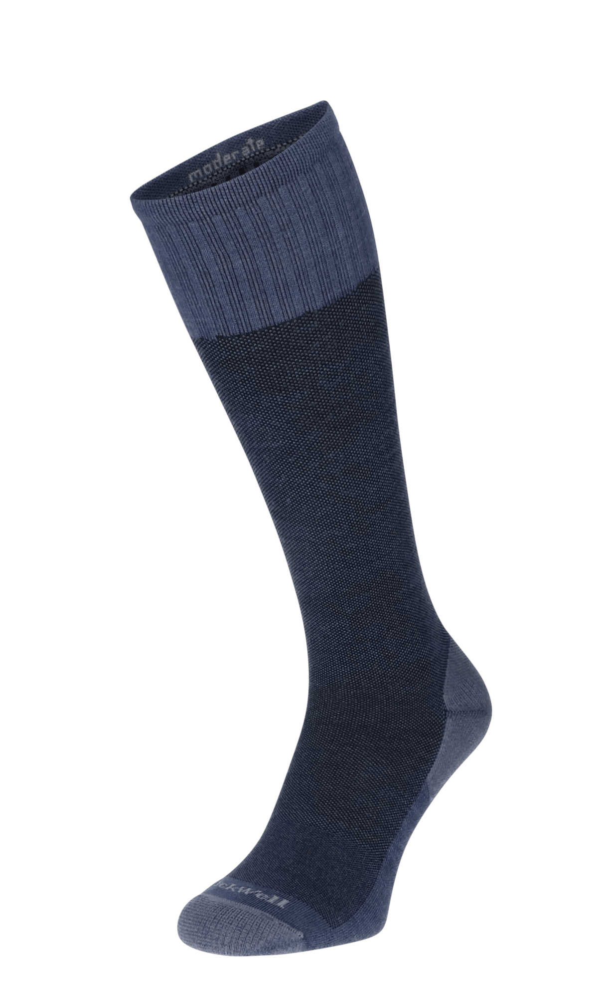 Sockwell The Basic Dames Compressiekousen Klasse 1 Denim | Blauw | 32% Merinowol | Maat S/M | SW127W.650