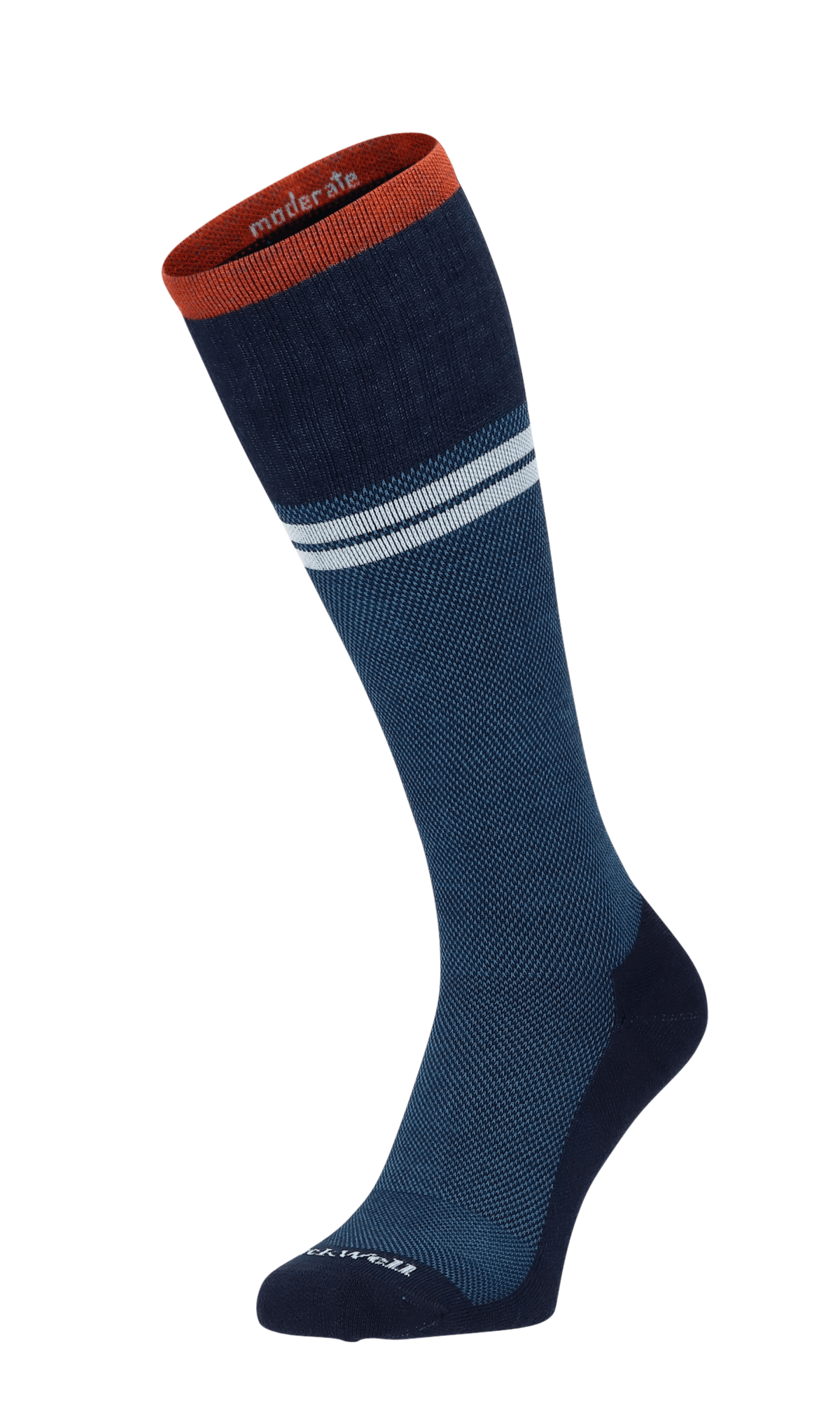 Sockwell Sportster Heren Compressiesokken Klasse 1 Navy | Blauw | Bamboe | Maat 44-47