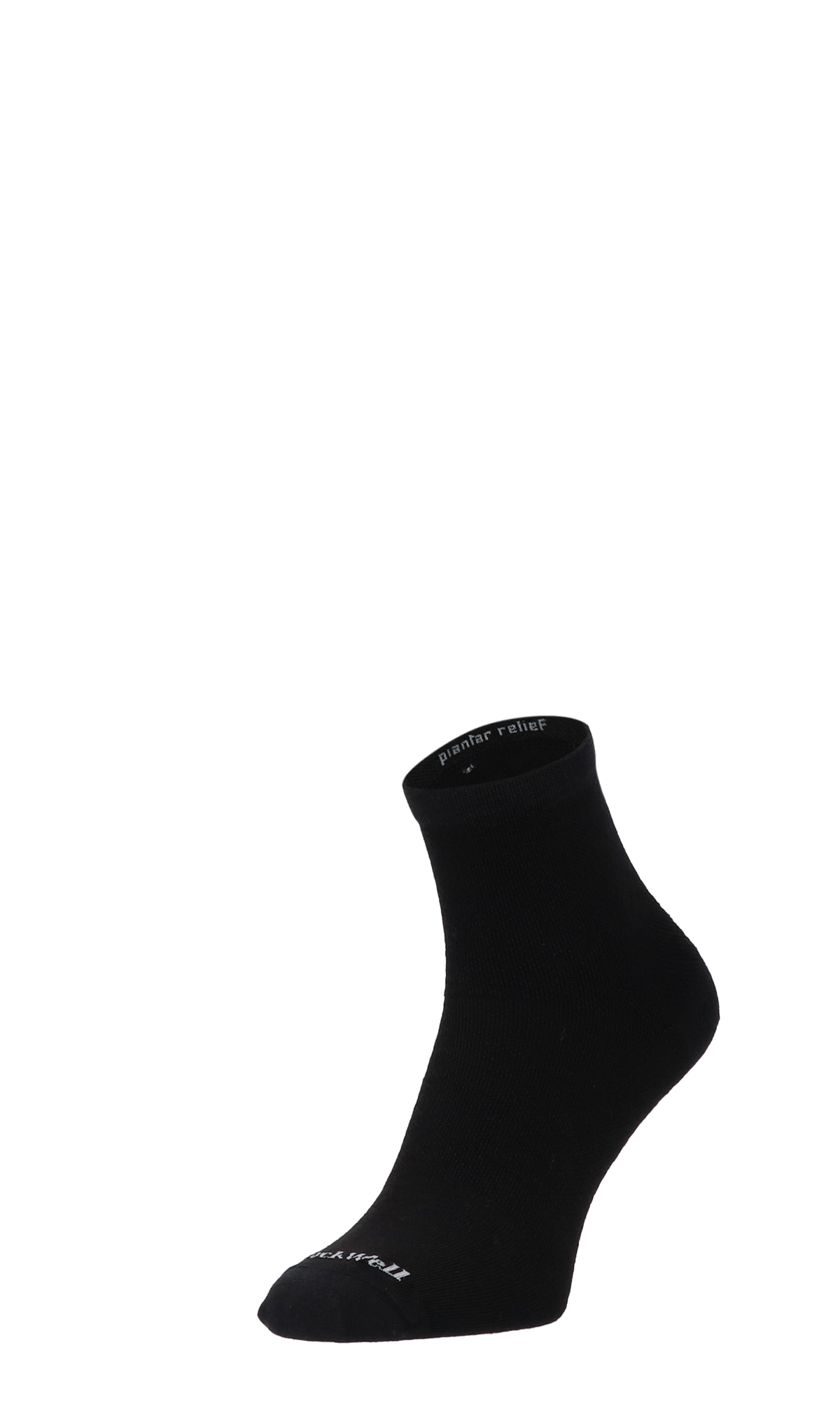 Sockwell Plantar Ease II Quarter Dames Hielspoor Sokken Klasse 2 Black Maat 39-43