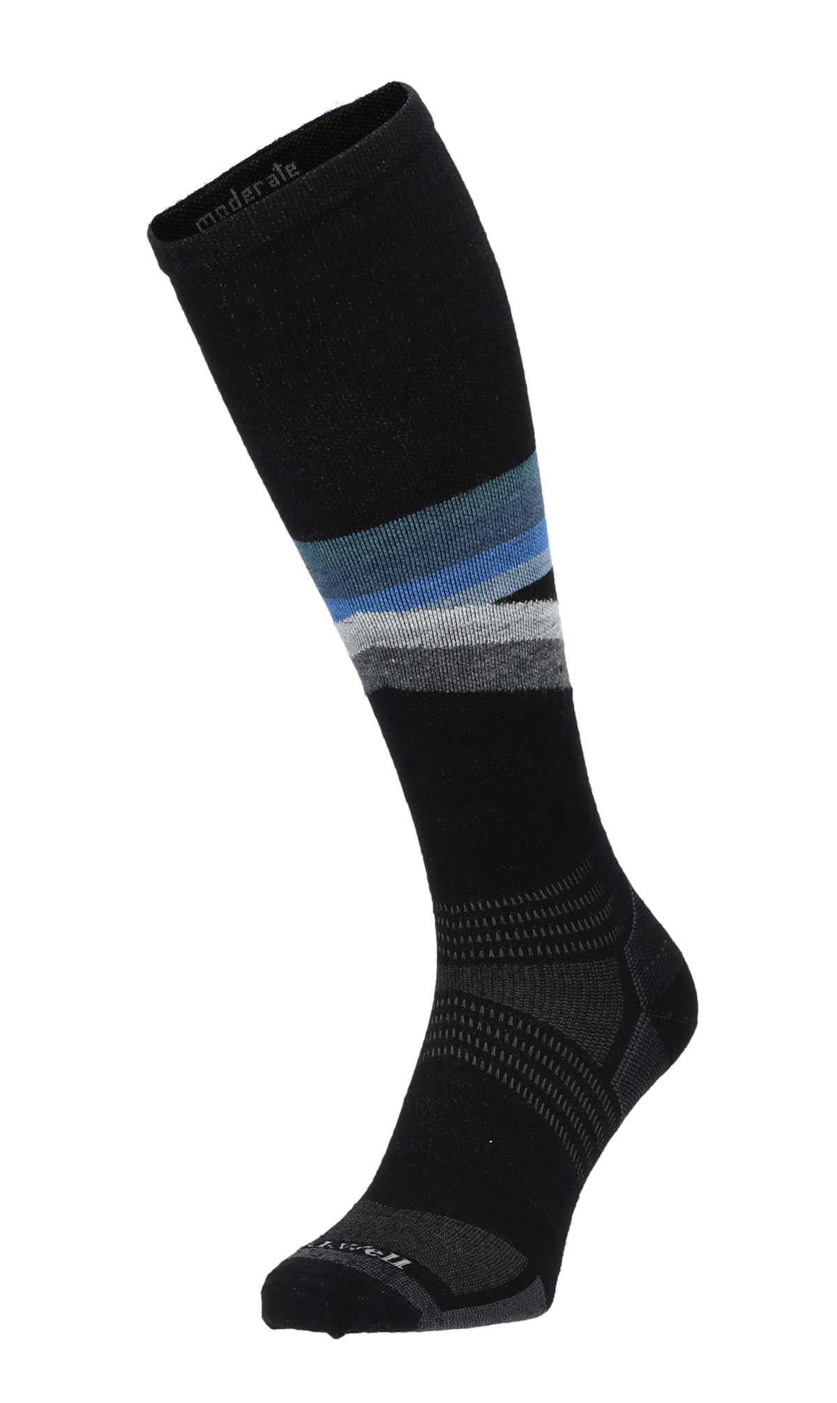 Sockwell Rainbow Racer UL Heren Skisokken Klasse 1 Black