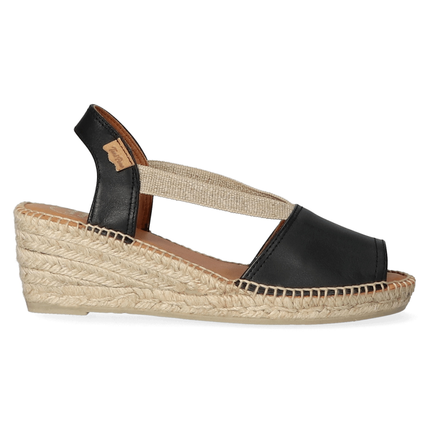 Toni Pons Teide-P Dames Espadrilles Negre