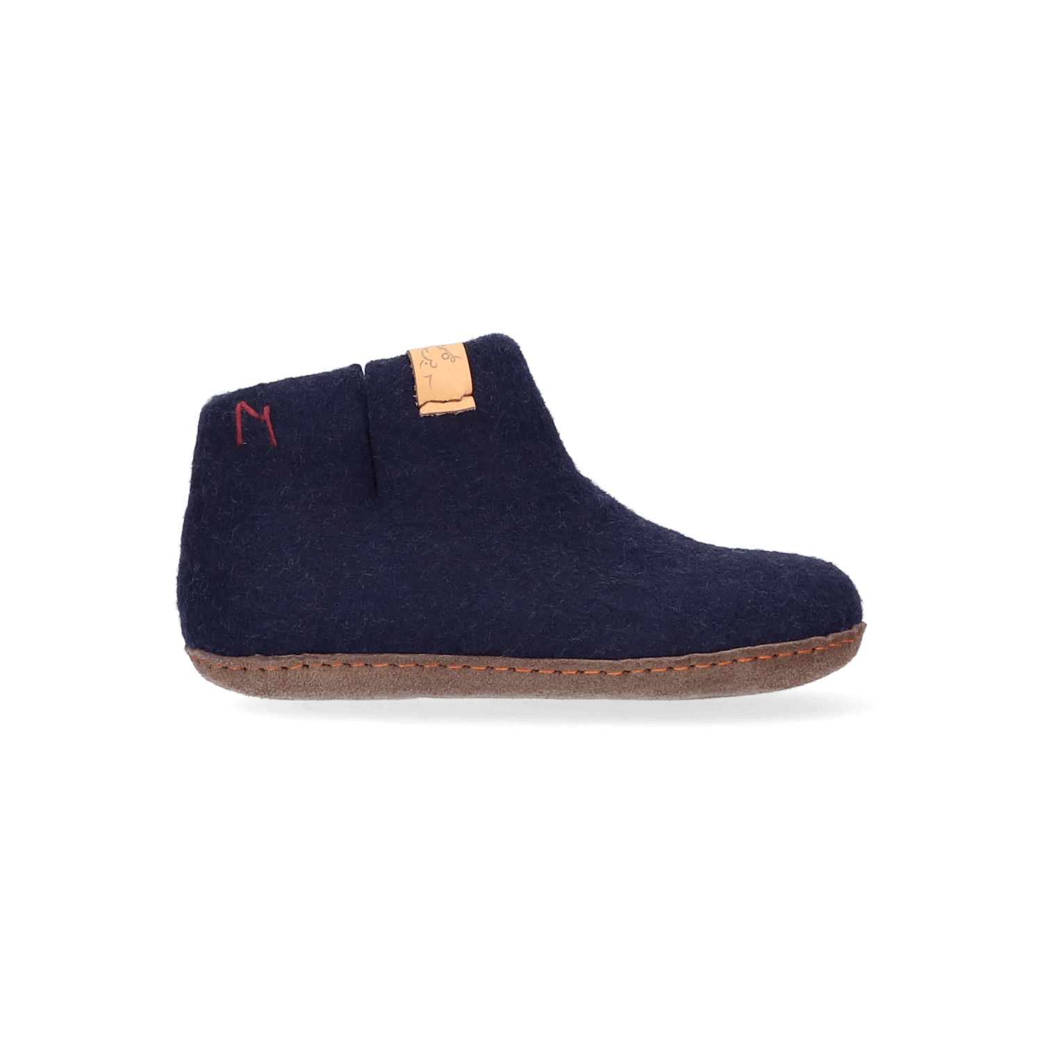 Tofvel Luna Kids Wolvilt Sloffen Navy Blue