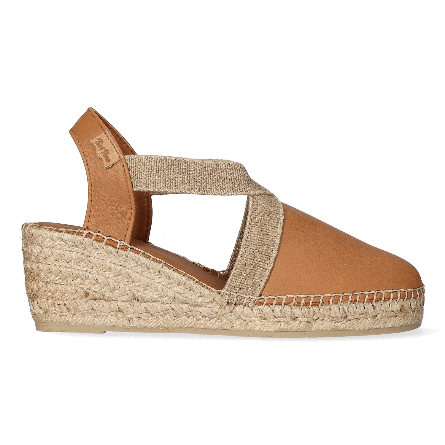 Toni Pons Tossa Dames Espadrilles Cuiro | Cognac | Leer | Maat 45 | TOSSAcuiro