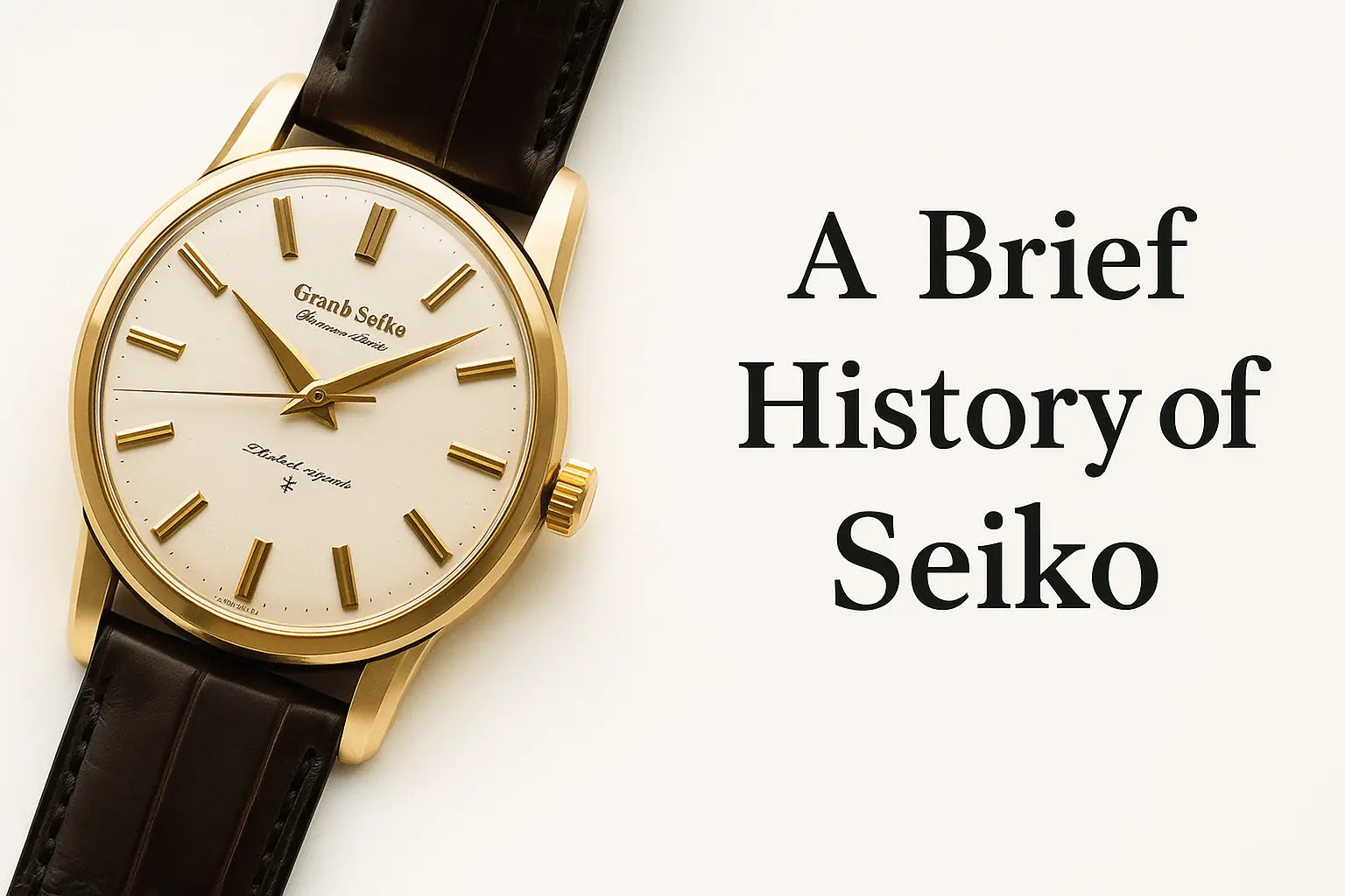 A Brief History of Seiko