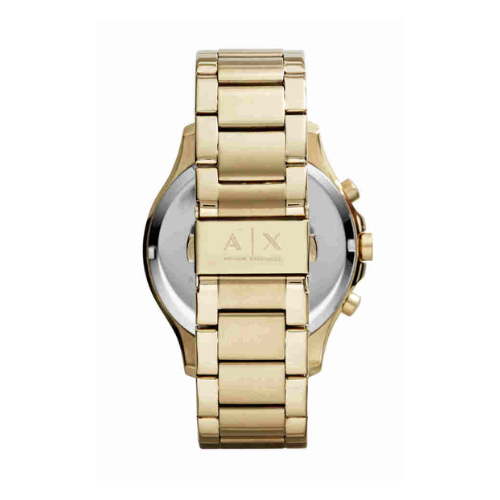 Armani Exchange Moonphase Multifunction Gold-Tone Stainless Steel Watc –  Krishna Watch