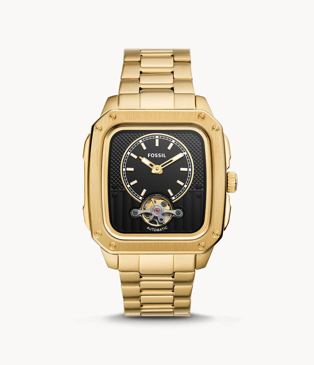 Inscription Automatic Gold-Tone Stainless Steel Watch ME3204