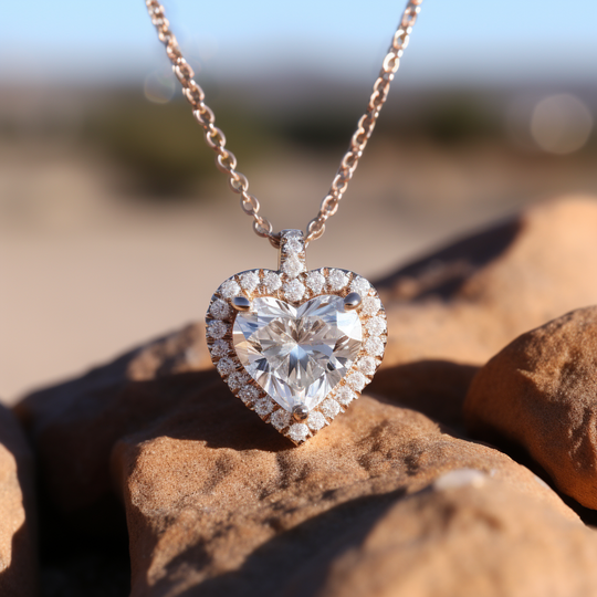 Buy 18Kt Gold Halo Diamond Pendant For Women 166G7079 Online from Vaibhav  Jewellers