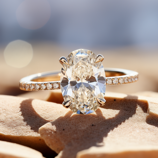 Buy Sophisticated Diamond Ring Online | ORRA