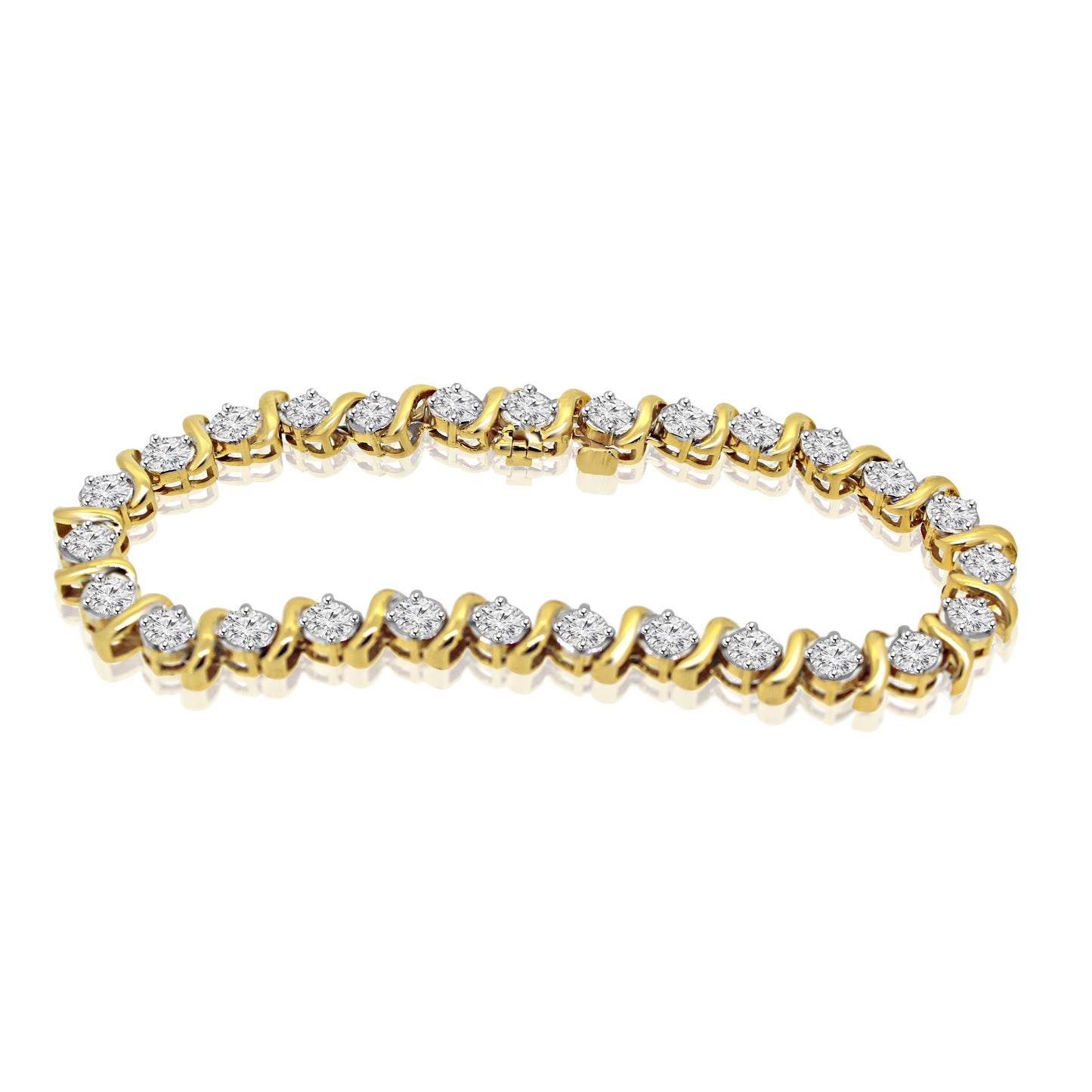 Moissanite Emerald Shape Bracelet  Moissaniin