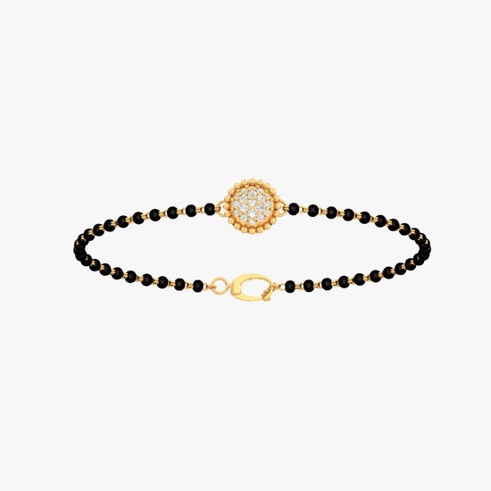 Inaaya Diamond Mangalsutra Bracelet | Radiant Bracelets | CaratLane