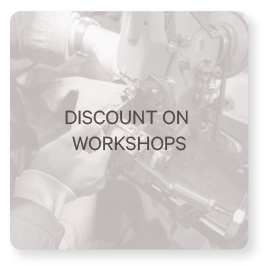 discount on workshops
