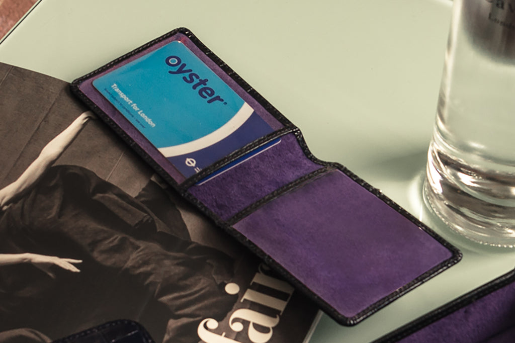 Leather Oyster card holder
