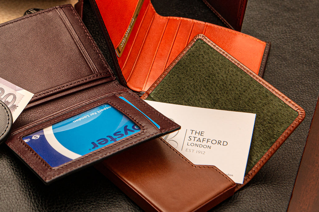 Leather card holders