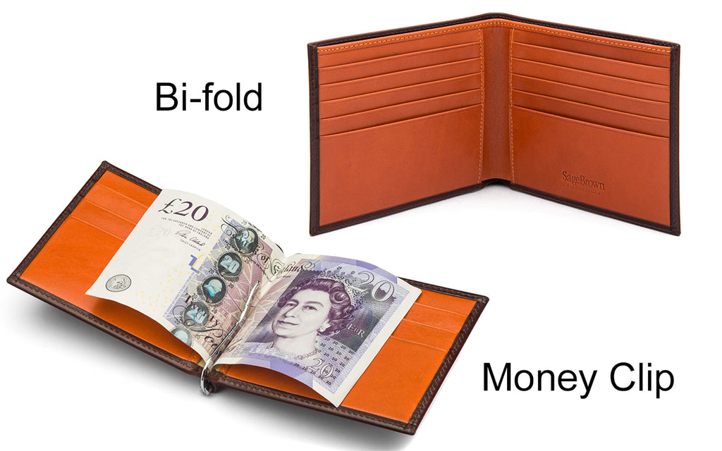 Bi-fold versus Money Clip Wallet