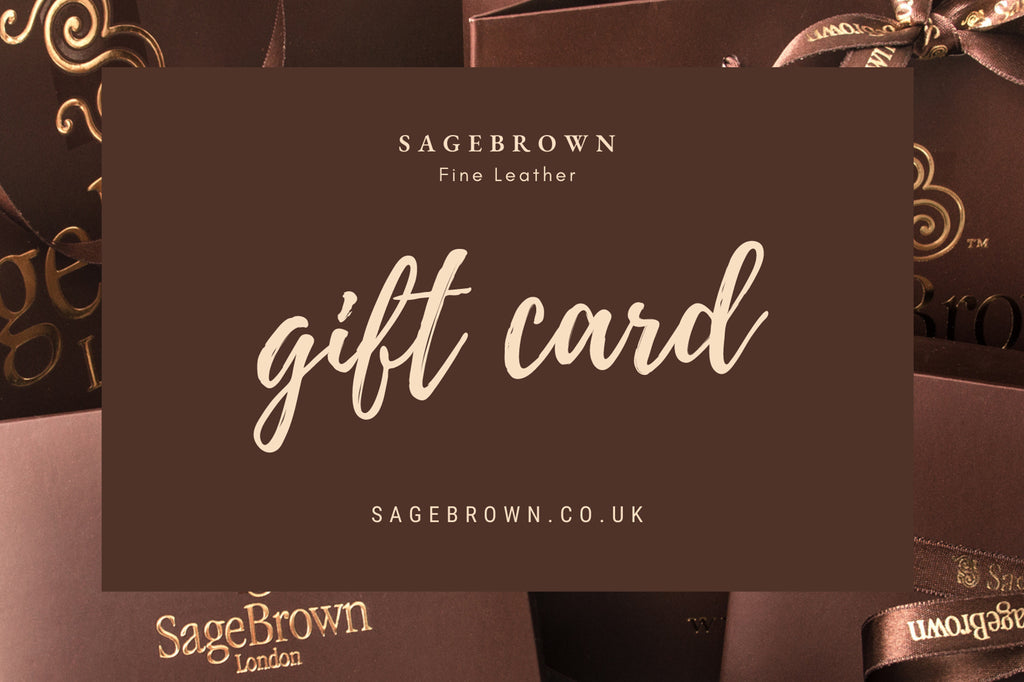 SageBrown electronic gift card