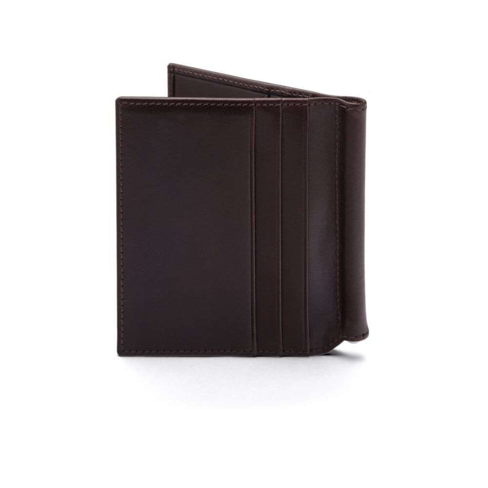 RFID Money Clip Wallet - Brown