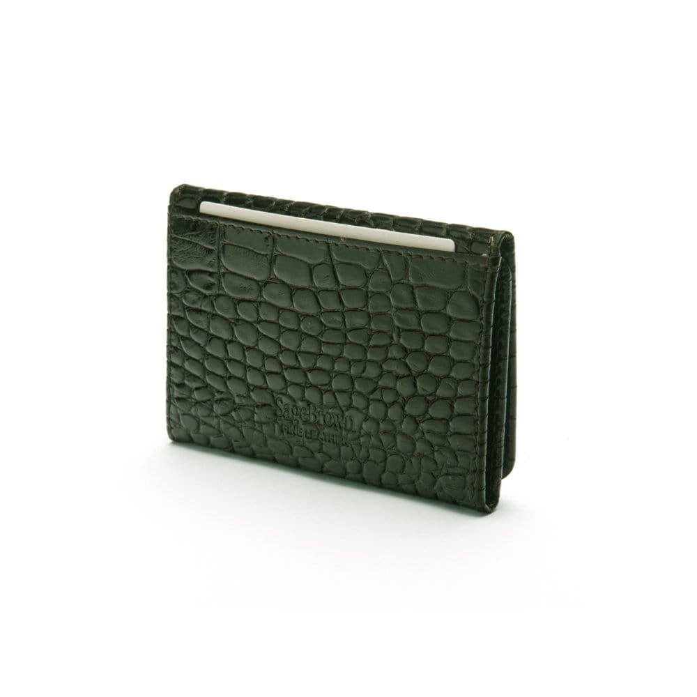 激安オンライン QUATTRO GATTI CROCODILE ENAMELSILVER 8147 WALLET※取寄商品 コインケース・小銭入れ 