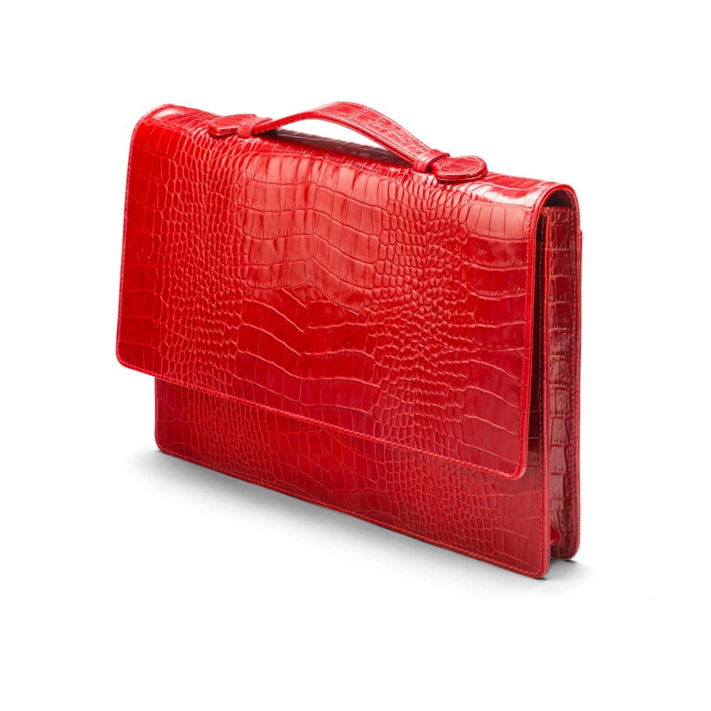 red leather briefcases for womens