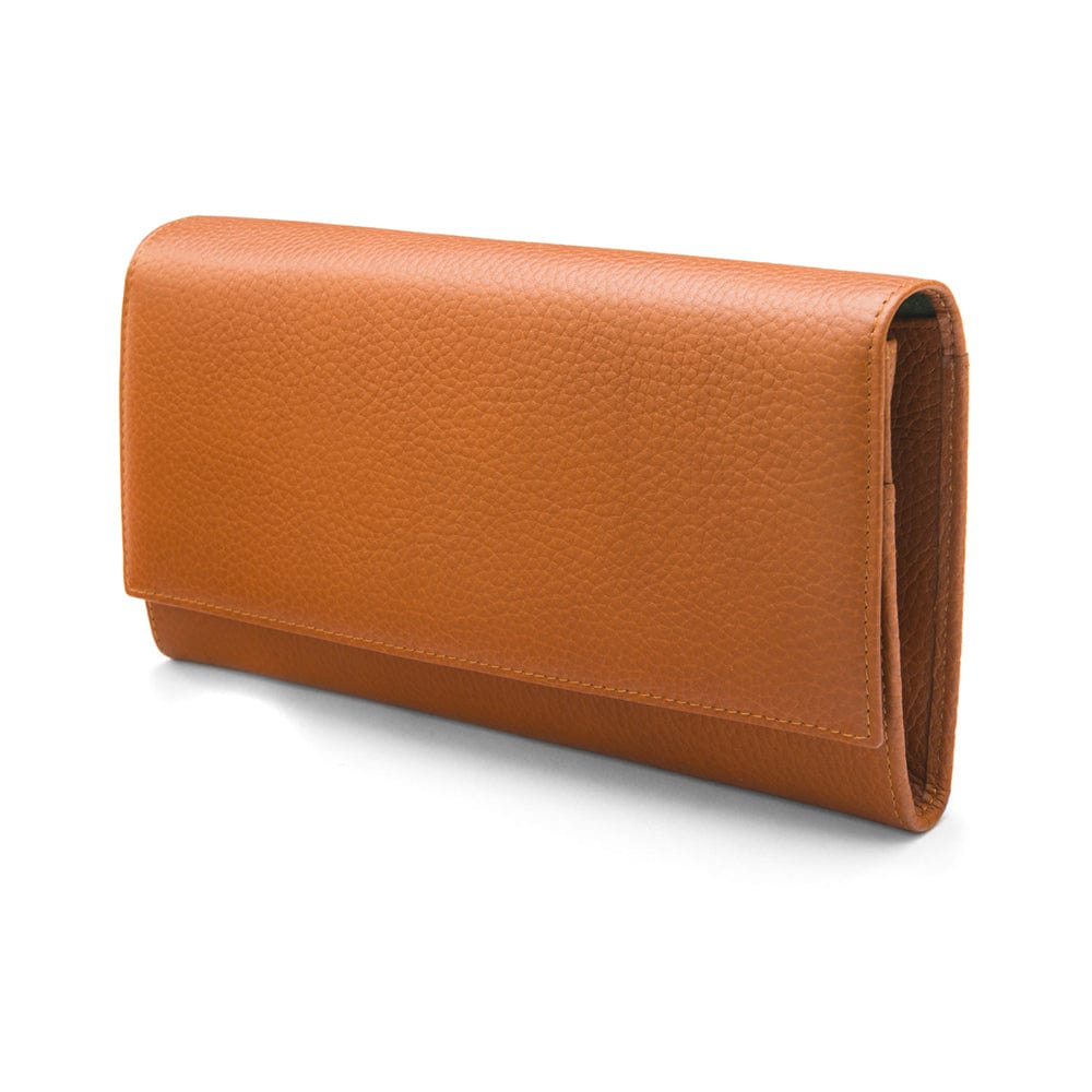 Leather Travel Wallet, Tan | Travel Wallets | SageBrown