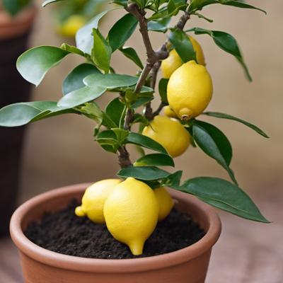 Culture du citron - Cultiver un citronnier en pot - Taille et Maladies