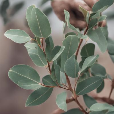 Feuilles d'eucalyptus, Herbes