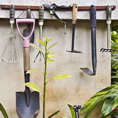 matériel de jardinage
