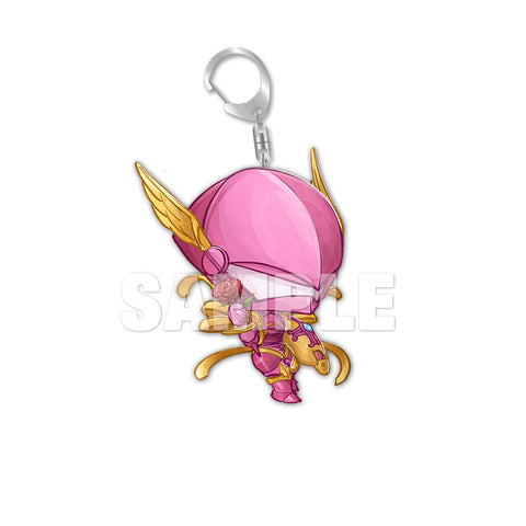 Rakudai Kishi no Cavalry Chibi Chara Keychain A: Ikki Kurogane