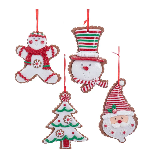 Red & White Ribbon Candy Ornaments Set/3 – Traditions